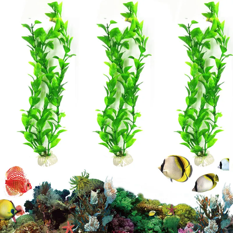 Underwater Artificial Plant Aquarium Simulation Seaweed Aquatic Grass Long Lasting Indoor Landscape Ornament Supply