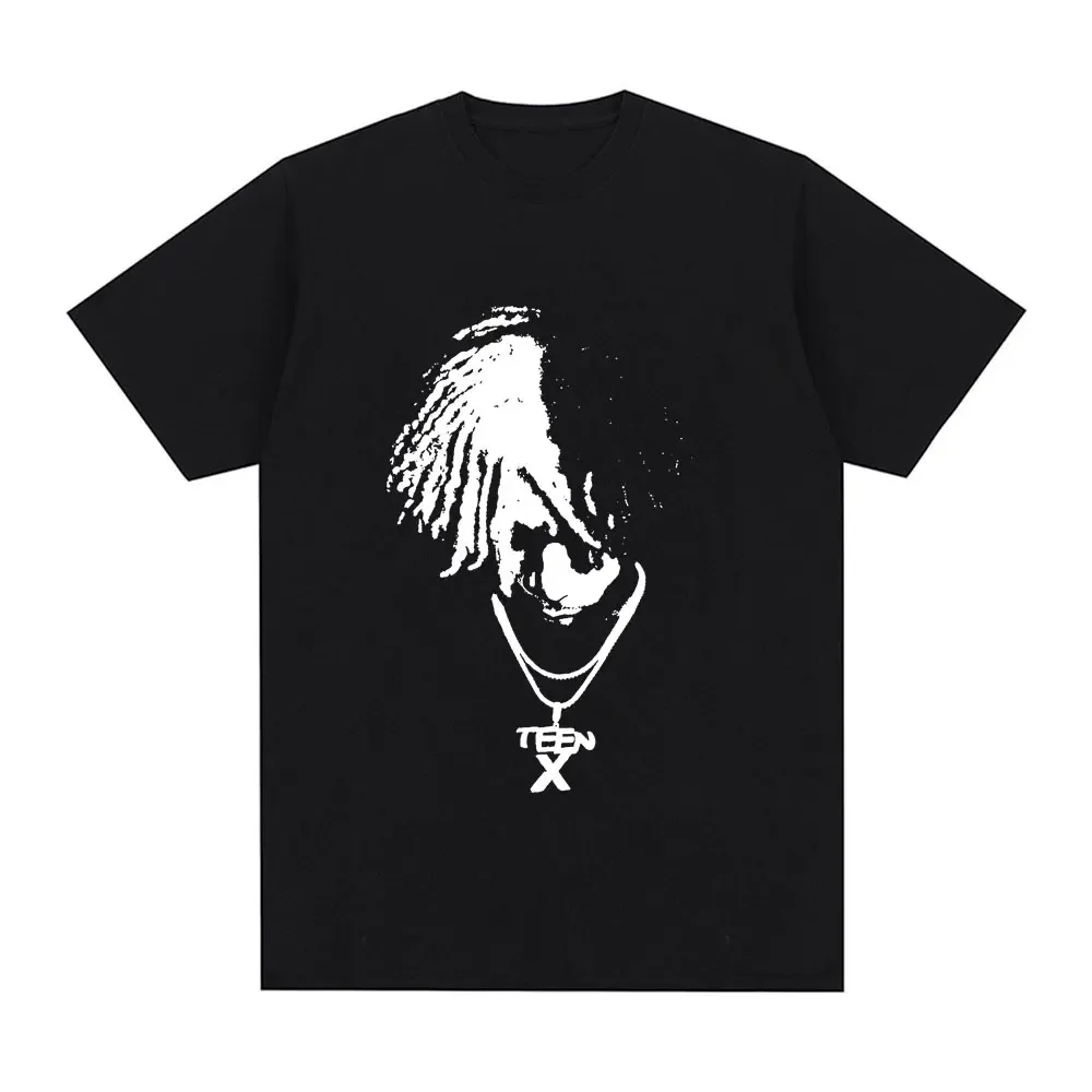 

Rapper Ken Carson Print Summer T-shirt Men's and women's loose casual fashion trend 100% cotton crewneck short-sleeved T-shirt