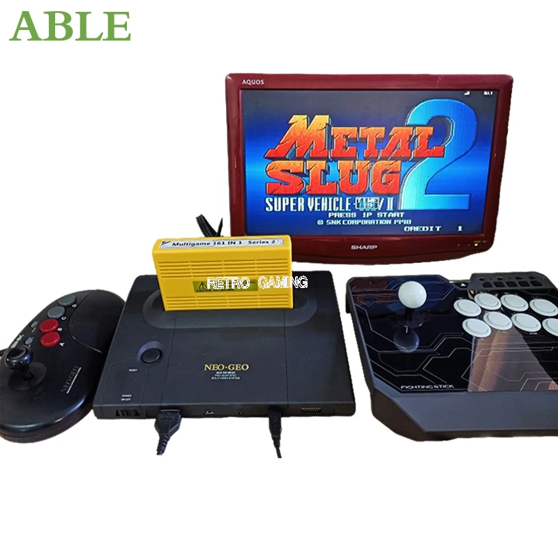 

The Ultimate SNK NEOGEO MVS Arcade to Home Console Kit with Arcade Cartridge Multi-Display Controller Compatibility