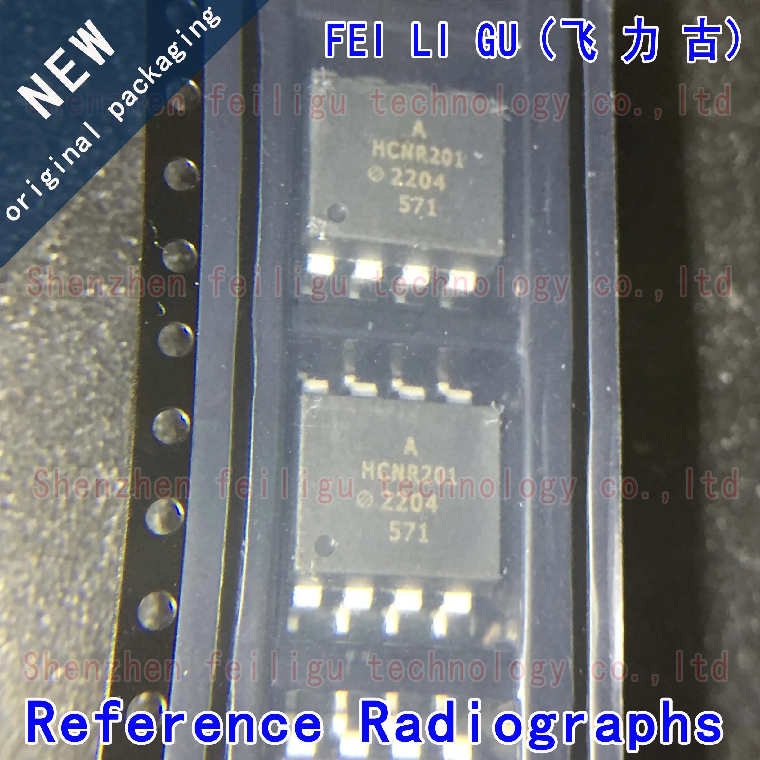 

100% New original HCNR201-500E HCNR201 package:SOP8 transistor output optocoupler