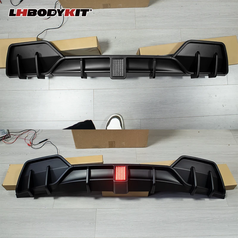 テスラ モデルY ジュニパー 2025+用 スプリッター セグメント式 リア