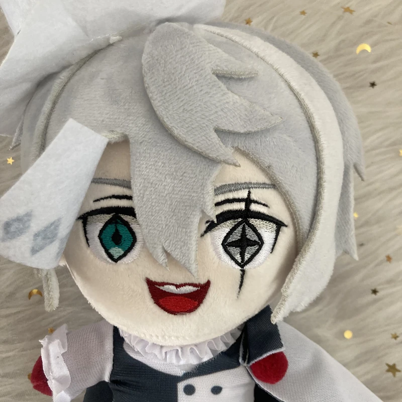 Anime Bungou Stray Dogs Sigma Gogol Plush Doll Cosplay 20cm Cartoon Cute Soft Stuffed Pillow Christmas Thanksgiving Gift