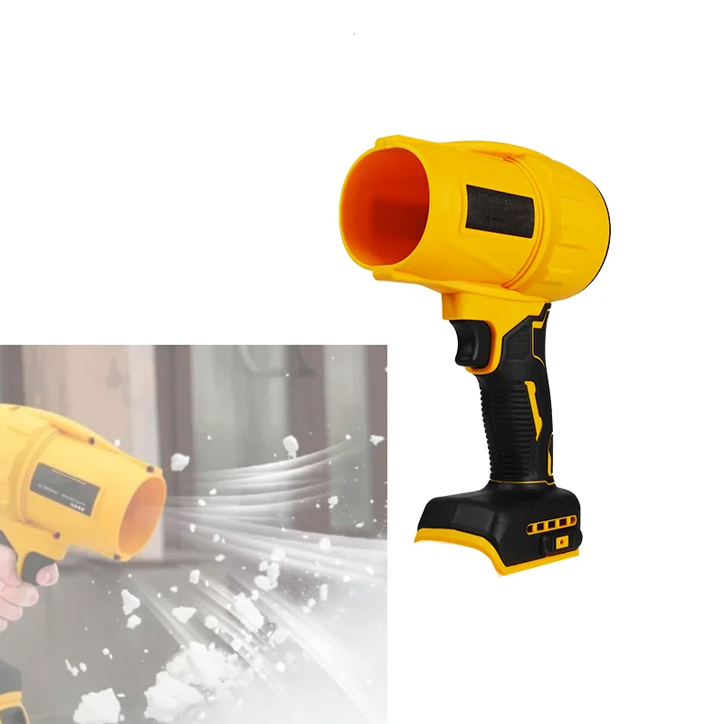 

Ручной бесщеточный воздуходувка, беспроводной турбовентилятор, жестокий вентилятор, сушилка для Dewalt/Makita18V, 20 В, аккумулятор для очистки листьев и снега