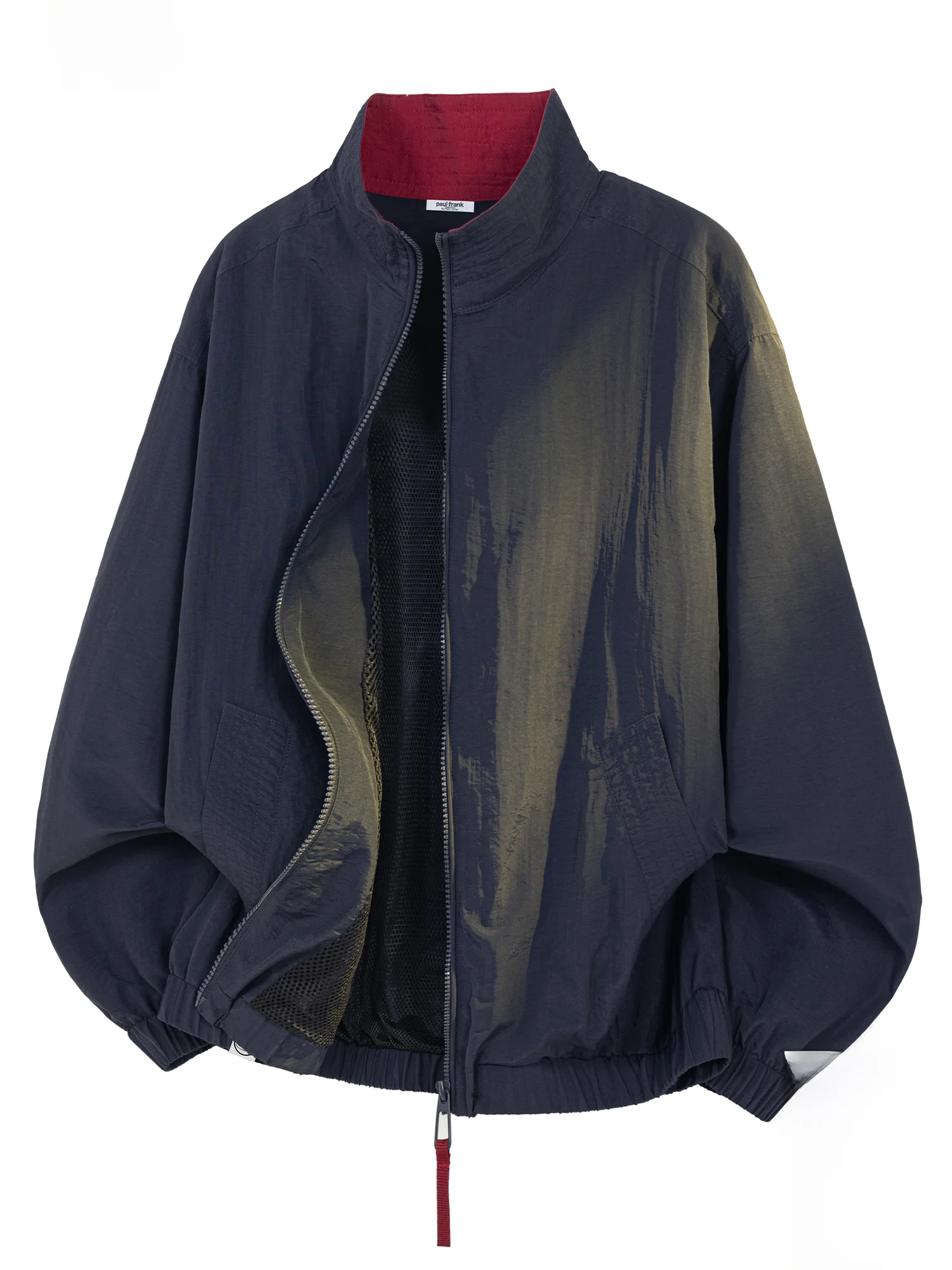 

Loose Casual Men's Jaet Monkey Stand Collar Workwear Outerwear Spring 2026 New Sle Nylon Fabric Youth Faion