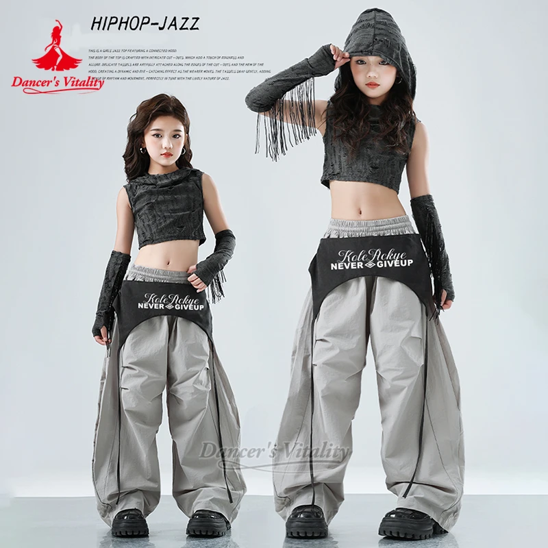 

Комплекты из 3 предметов для подростков, джазовых танцев, тренировок и выступлений, жизненная танцовщица, детская одежда Kpop Grop для практики, подиумного шоу, одежда для девочек