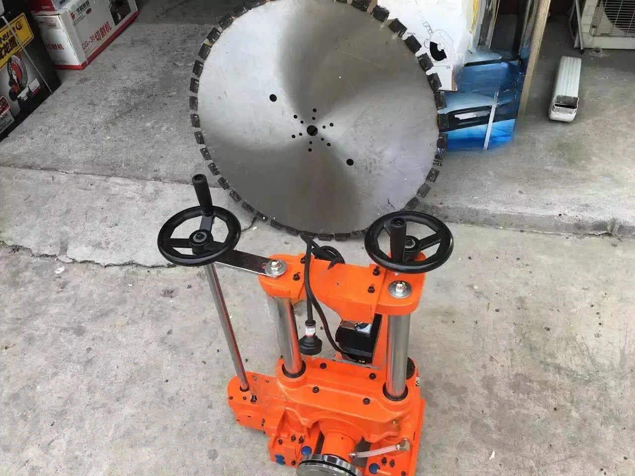 Semi-automatic Electric Wall Concrete Cutting Machine Electric Wall Chaser Groove Cutting Machine Wall Slotting 6.2kw Machine