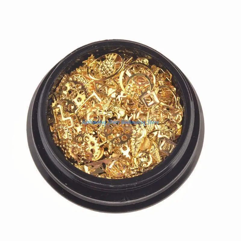573B Moon Star Resin Fillers Hollow Resin Charms Brass Epoxy Resin Supplies