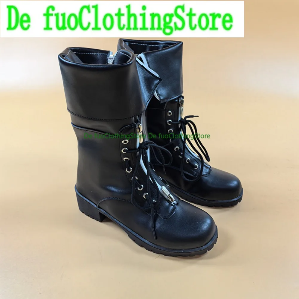 

DefuoClothing Arknights 5th Anniversary Cosplay Shoes Anime Games Halloween Costumes Party Props Shoes