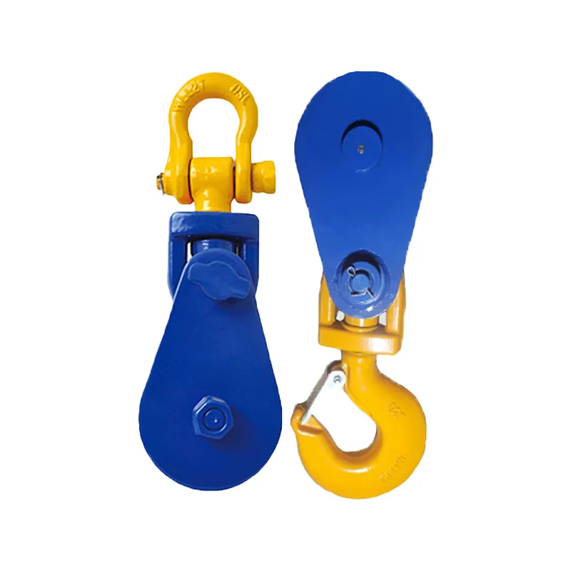 High Quality Single Sheave Shackle Type Lifting Snatch Pulley Rigging Block for Sale with European Standard American Standard