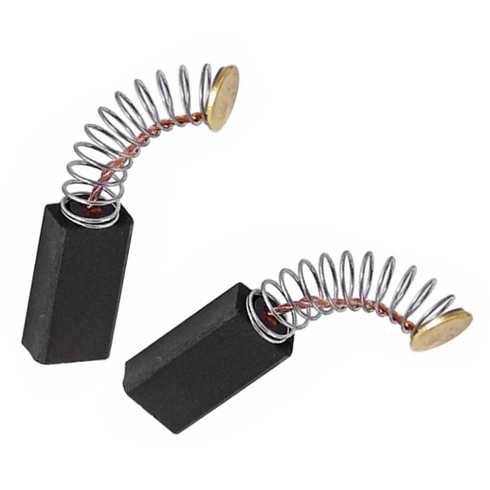 

Carbon Brush Set As Picture Replacement Carbon Brushes Carbon Metal Material Friction Wear Items Motor Maintenance
