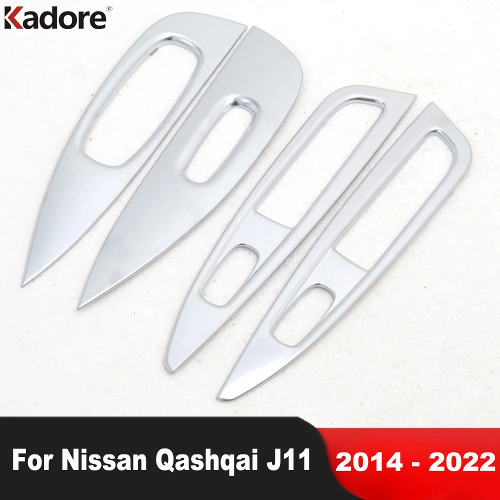 Car Inner Door Window Lift Switch Button Panel Cover Trim For Nissan Qashqai J11 2014-2020 2021 2022 Matte Interior Accessories