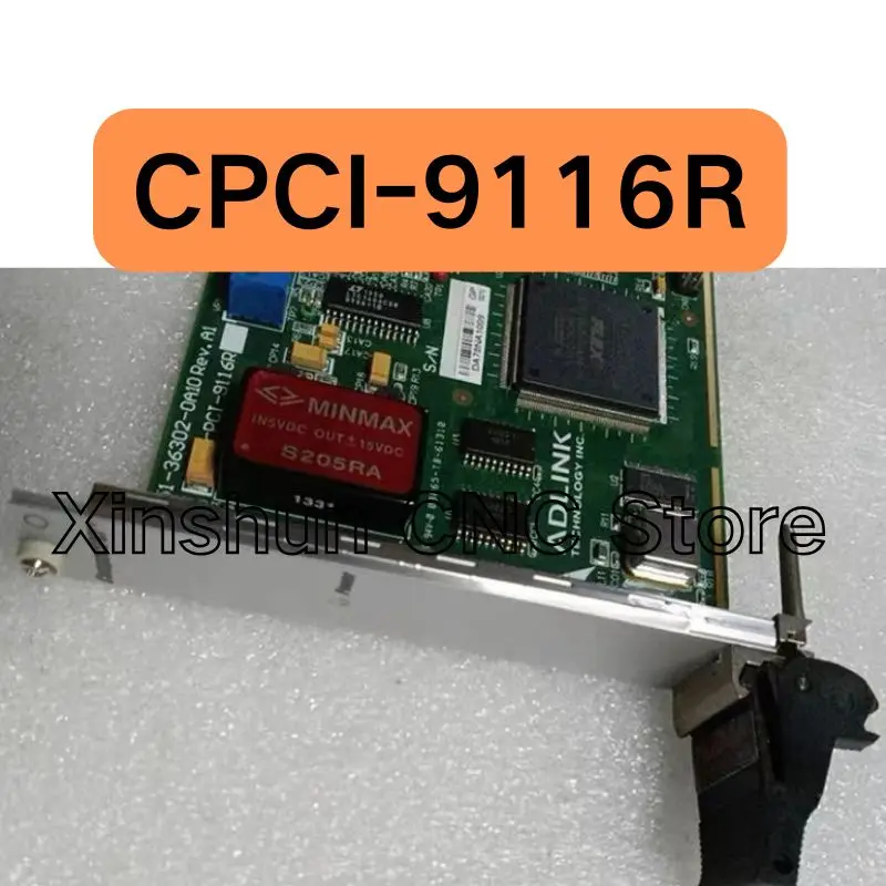 Quick delivery of second-hand CPCI-9116R multifunctional DAQ acquisition card tested OK
