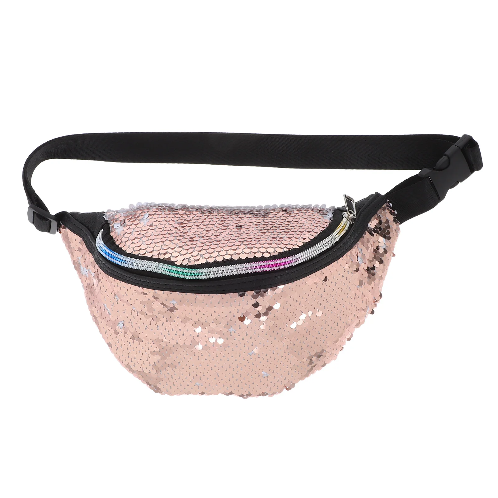 

1Pcs Sequin Waist Bag Mermaid Design Lightweight Outdoor Sports Fanny Pack for Running Hiking Travel Large Capacity