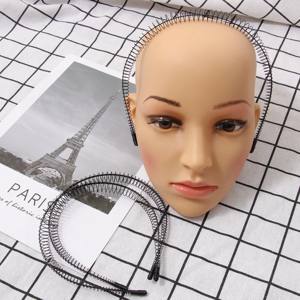 

3Pcs Spring DIY Headbands Women Comb Headbands Stylish Dainty Sparkling Accent Any Outfit No Hurt Hair Black