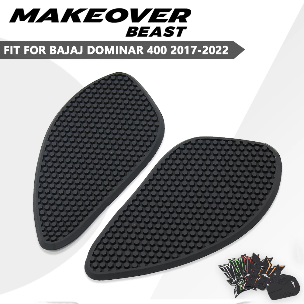 Fit For Bajaj dominar 400 2022 Motorcycle Protector Anti slip Tank Pad tank Side Traction Sticker Dominar400 2017-2020 2019 2018