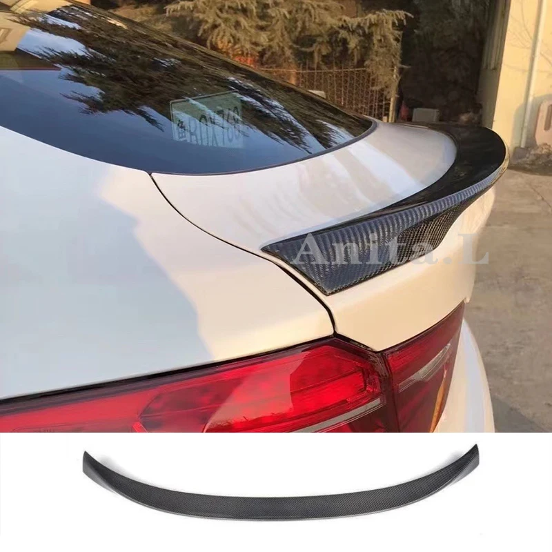 

For BMW F16 X6 Spoiler 2015-2019 X6 F16 Retrofit Accessories High Quality ABS Material Car Rear Wing Primer Color Rear Spoiler