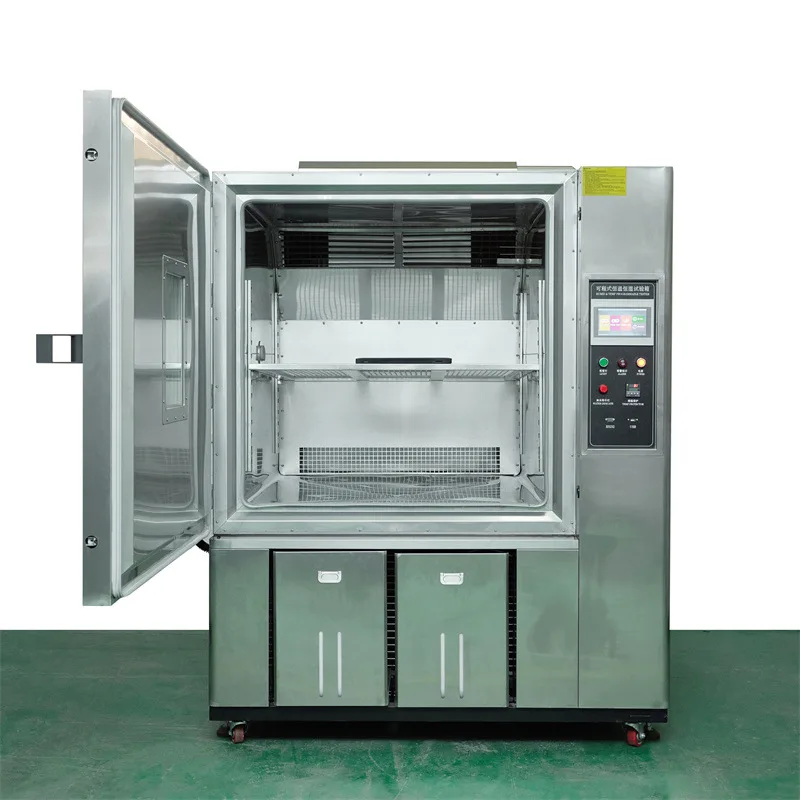 Camera per test di temperatura e umidità costanti da laboratorio con display digitale, cambio di ciclo programmabile per alte e basse temperature