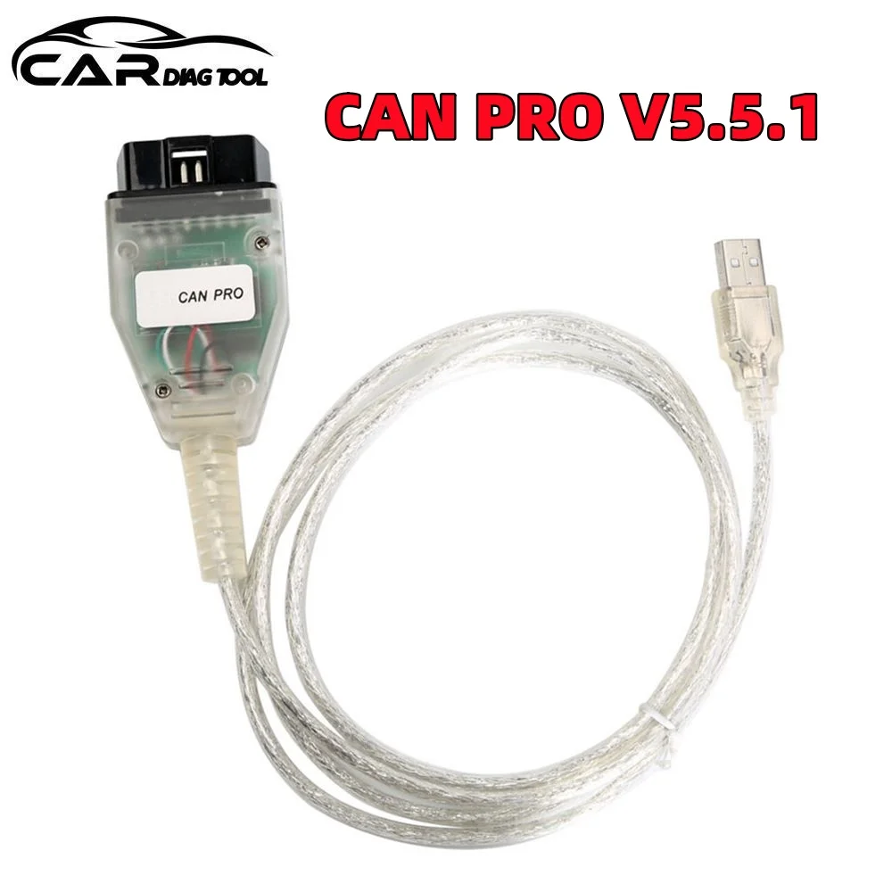 

Диагностический кабель OBD2 для VAG CAN PRO V5.5.1 с чипом FTDI FT245RL VCP USB Поддержка Can Bus UDS K Line работает для AUDI/VW