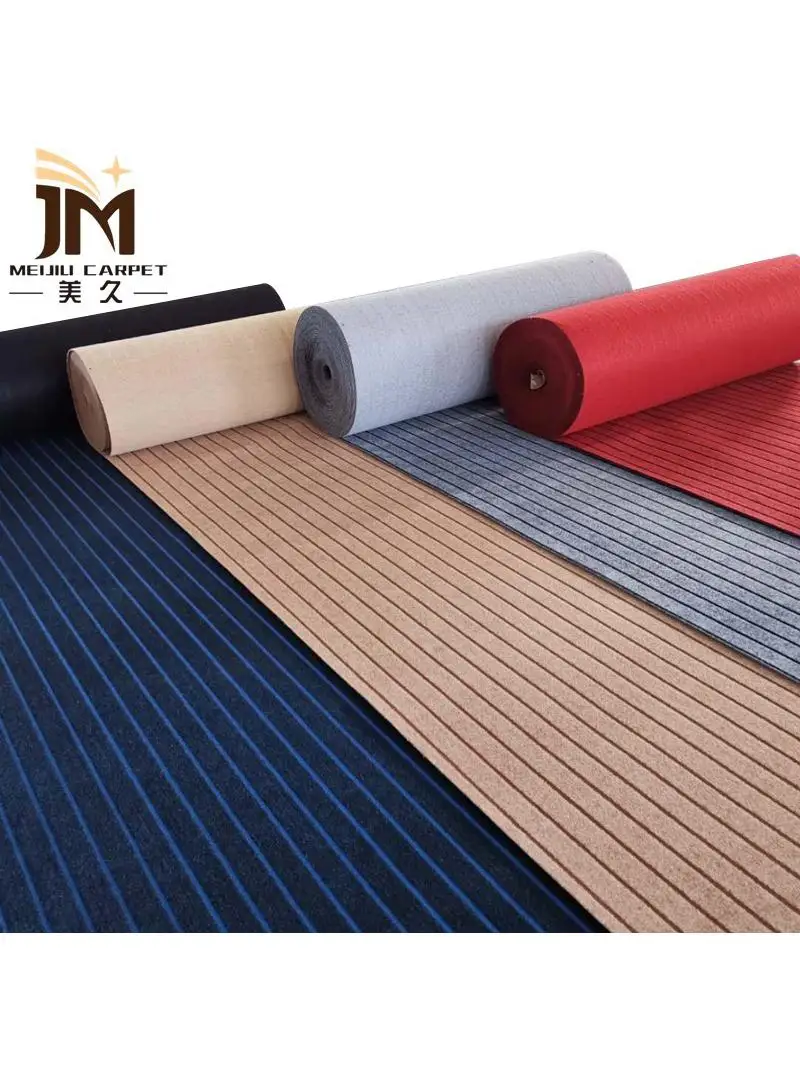 Soundproof Living Room Bedroom Office Carpet Customizable Rectangle Polyester Fiber Home Commercial Stairway Corridor Mosaic Rug
