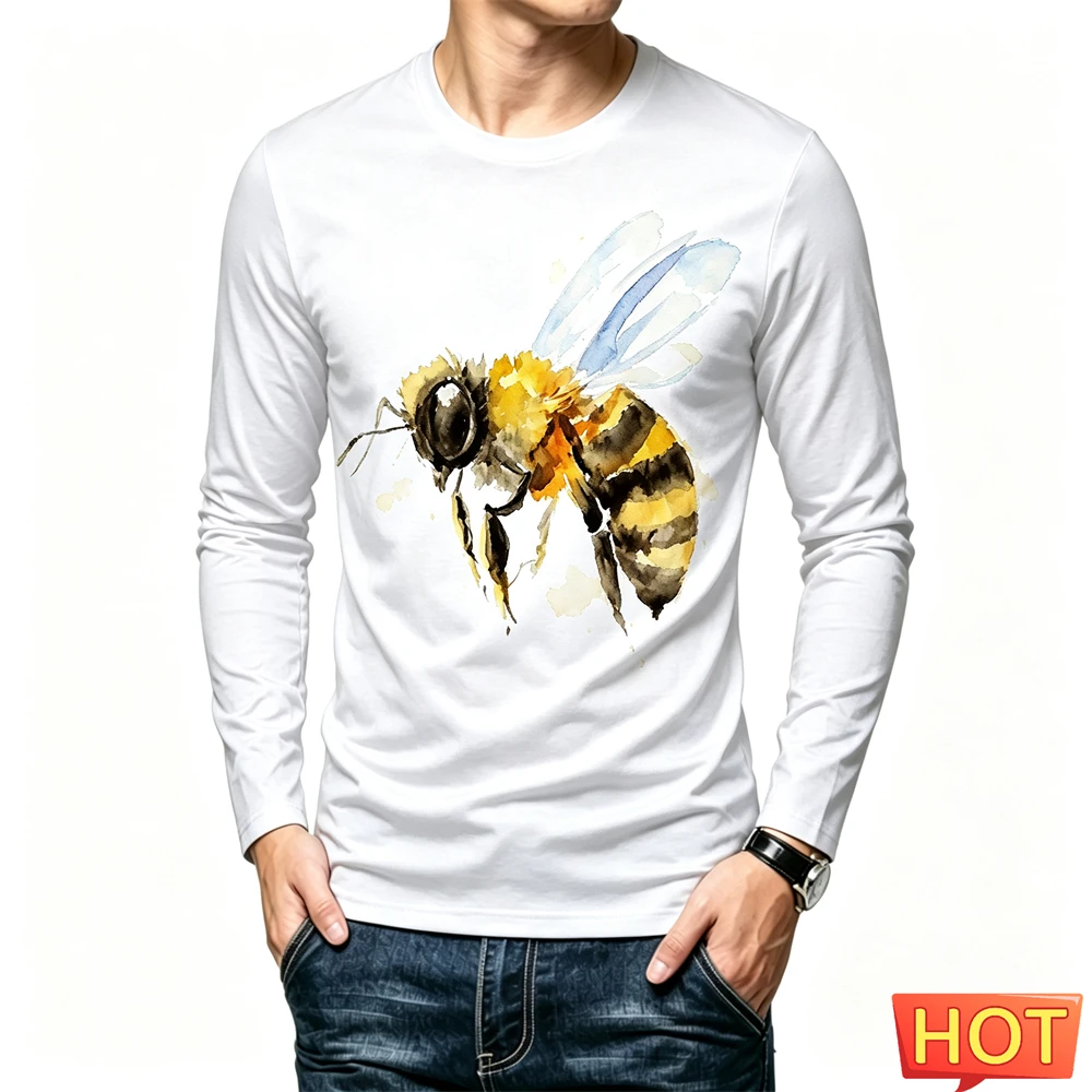 Grappig Bijenpatroon Print Her - Street Fashion Style recensie en prijs