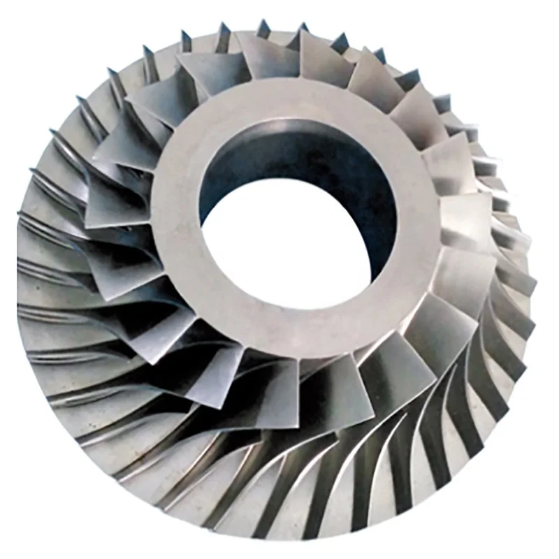 

Precision Engineered Gas Turbine Wheels and Wheel Blades OEM Parts for Jet Engines Steam Turbines and Turbo Billets