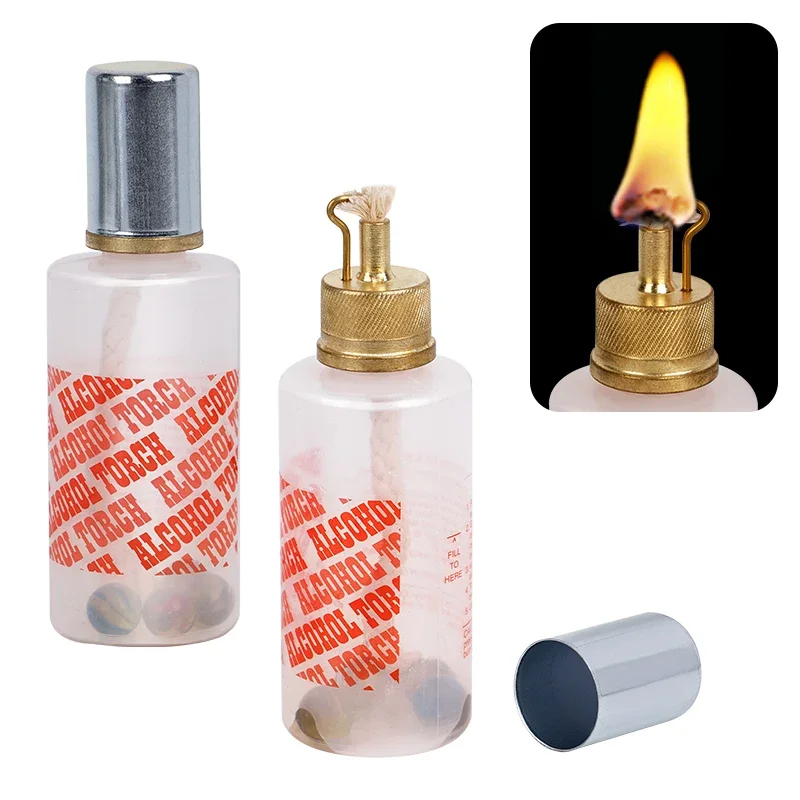 

1pcs Dental Alcohol Bottle Dentistry Denture Empty Plastic Torch Bottle Chemical Wax Type Lamp For Dental Lab Tool