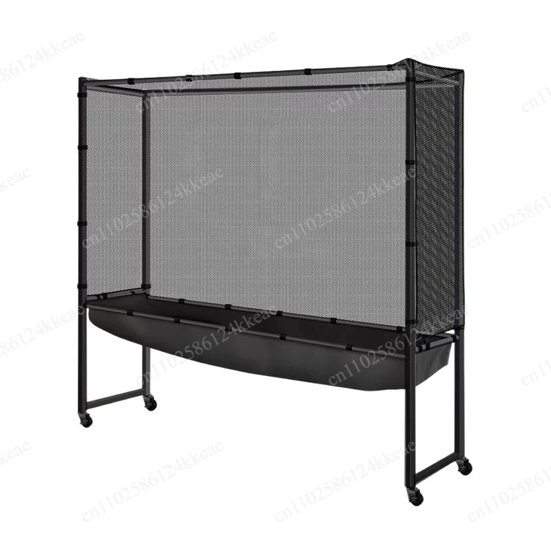 Table tennis training dataset net floor type ball receiving net ball collector automatic serving machine multi-ball mobile ball