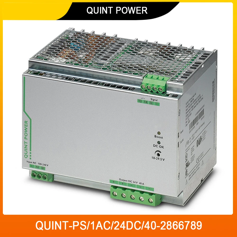 

Для Феникса 2866789 QUINT-PS/1AC/24DC/40- 2866789 Импульсный источник питания QUINT POWER