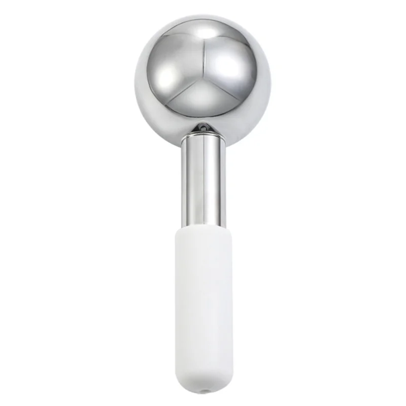 Ice Globes Cold Hot Stainless Steel Roller Skin Beauty Spa Cooling Globe Massage Ball Face Care