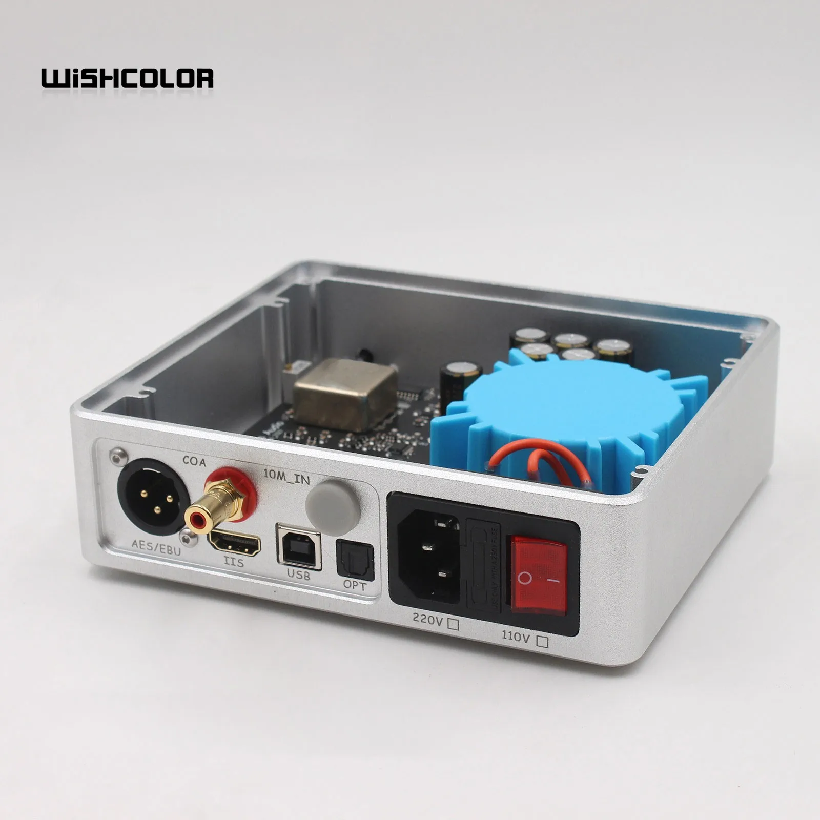 Wishcolor U19C Customized Version USB Digital Interface DA101C Digital Isolated Transformer DOP128 Support for Daphile