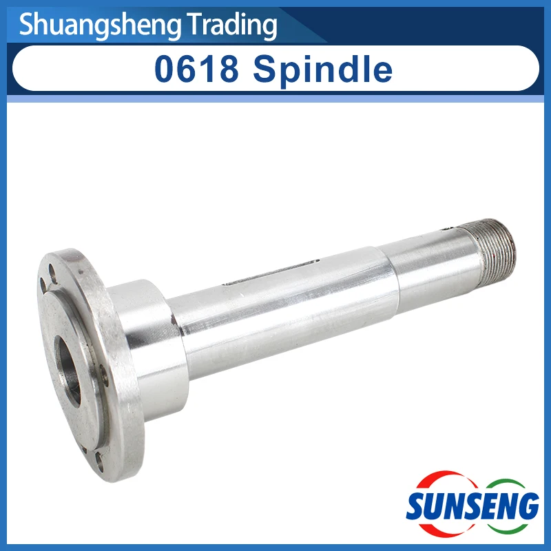 

MT3# Spindle with 100mm Flange Mounting Threaded Nose Taper For Mini Lathe Grizzly G0765 0618-003