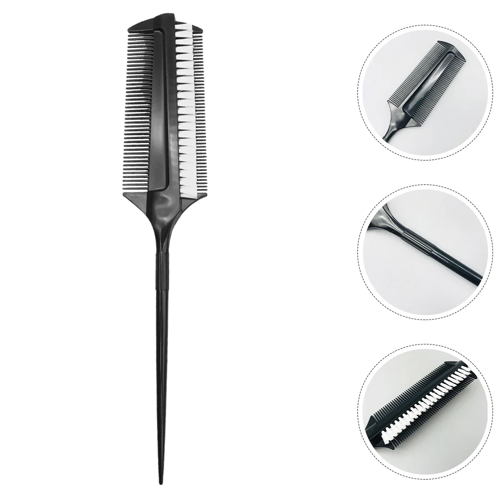 

4 Pcs Short-haired Oil Comb Rat Tail Combs for Parting Brush Dying Tools Plastic Dye