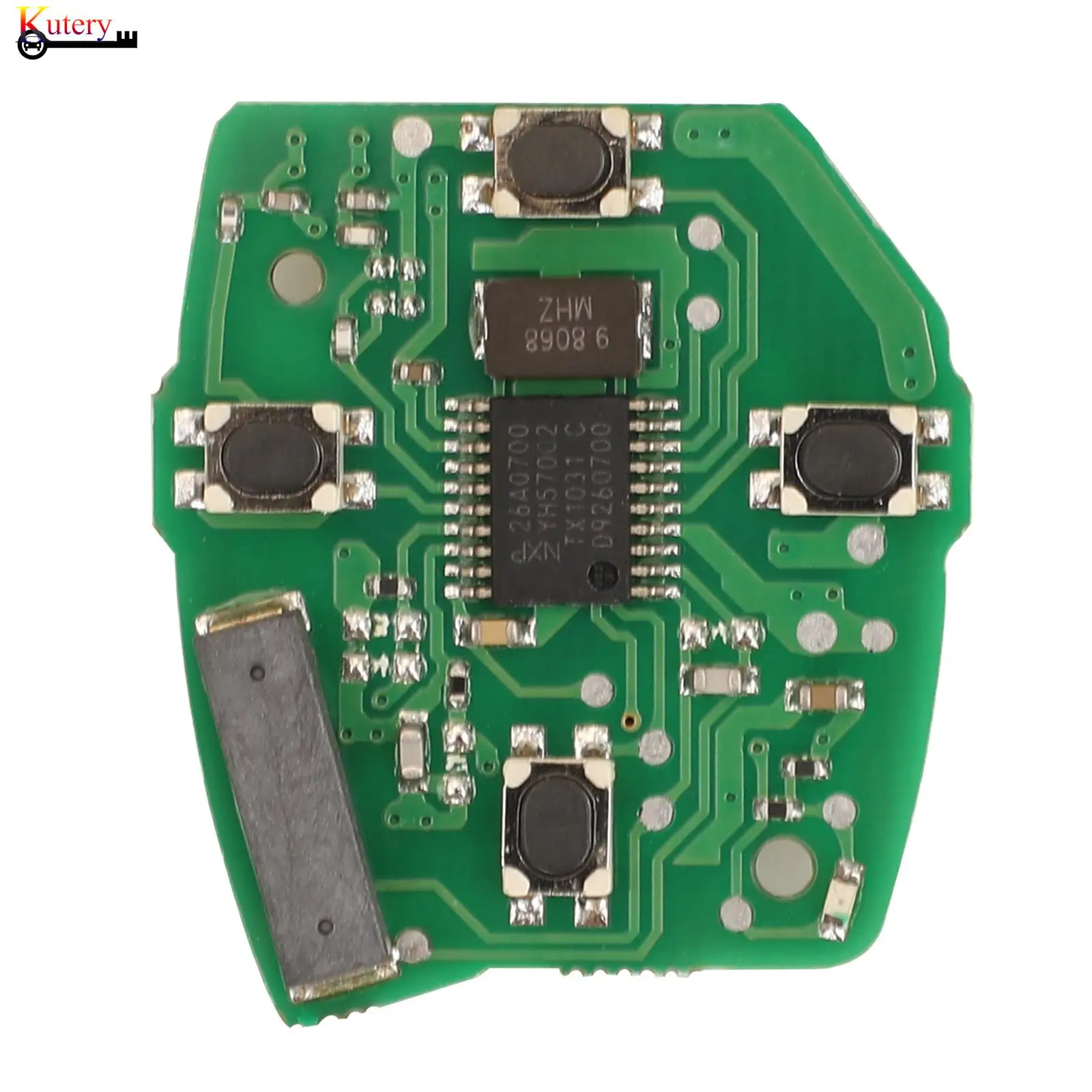 Jingyuqin New 5pcs 2/3/4 Button ID46 PCF7961 Chip 313.8Mhz Remote Smart Car Key For Honda Accord Acura CRV City FCCID：MLBHLIK-1T