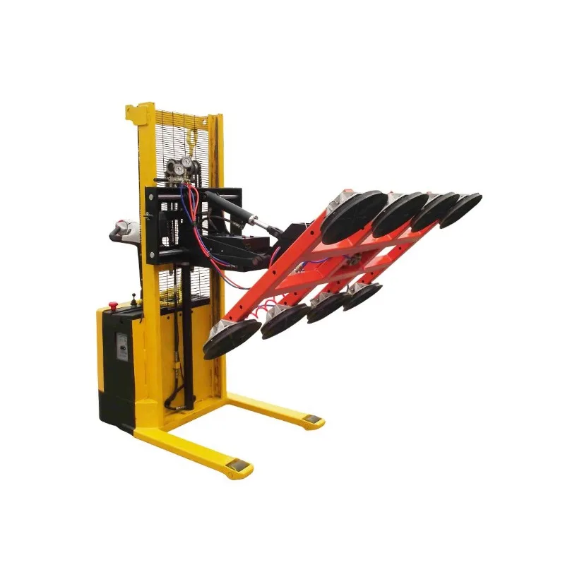 YG Hydraulic Electric Vacuum Glass Lifter Robot - usage example