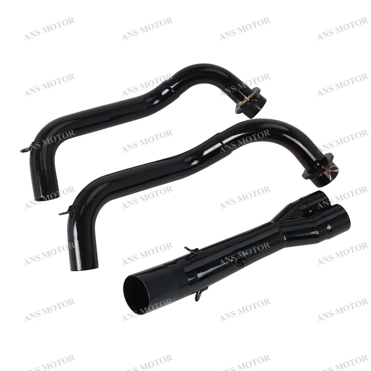 Slip On For YAMAHA MT07 YZF-R7 FZ07 XSR700 Motorcycle Exhaust Front Link Pipe Escape Moto Stainless