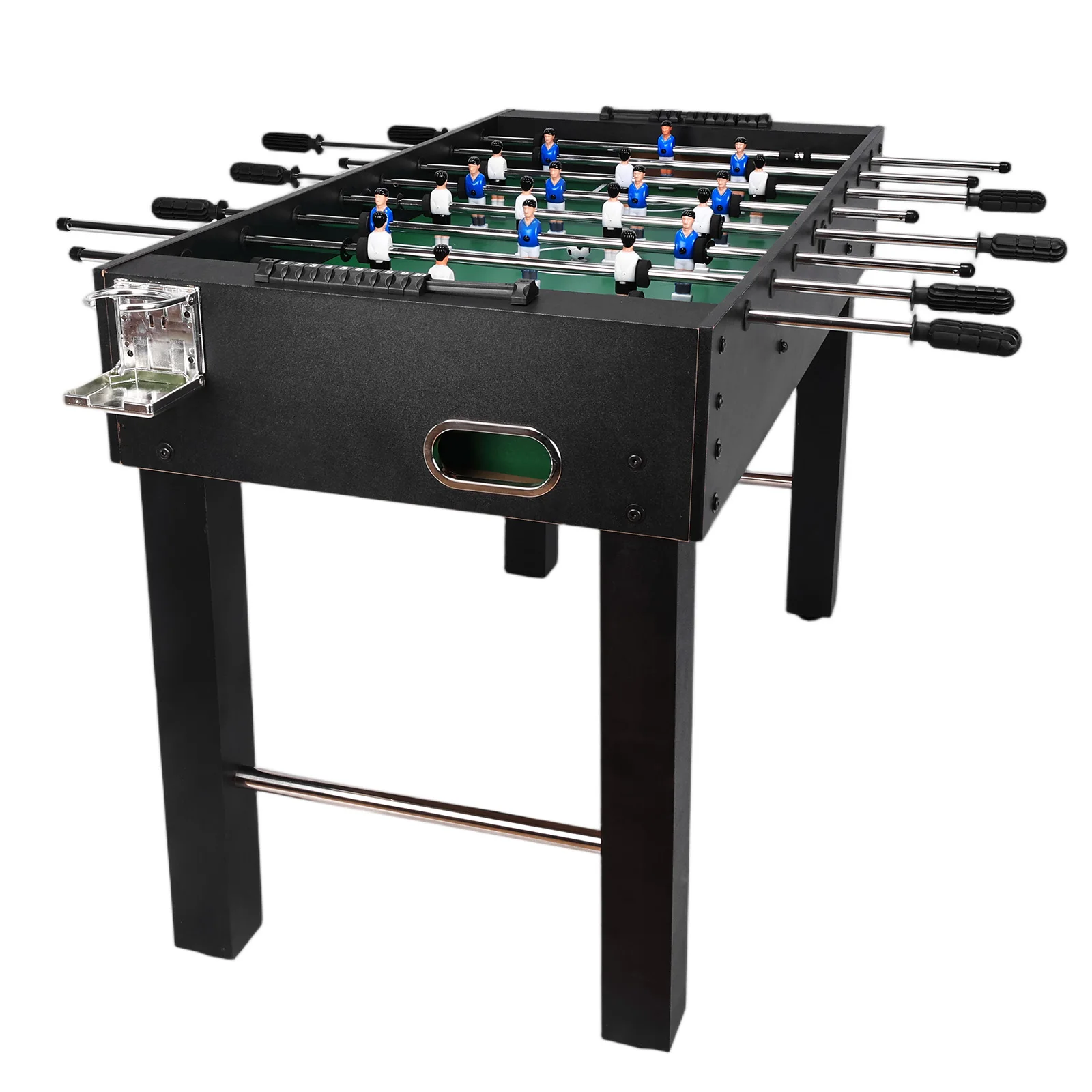 آلة لعب كرة القدم المضحكة مقاومة للاهتراء، طاولة ألعاب كرة القدم بالحجم الكامل، طاولة ألعاب متعددة الوظائف قابلة لإعادة الاستخدام للحفلات المنزلية