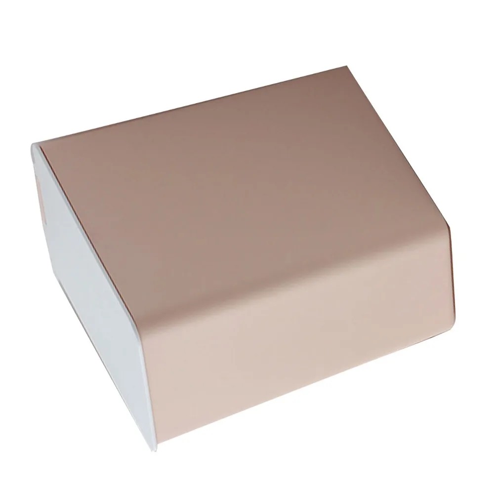 Waste Container PP Mini Trash Can With Lid Pink Countertop Trash Can Blue Compact Desktop Garbage Bin Home Use