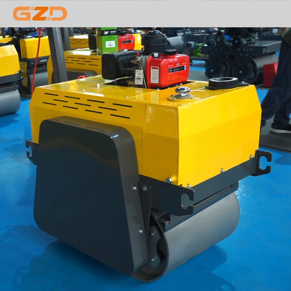 Custom Walk Behind Roller Compactor Roll Vibrating Compactors Road Machinery for Construction