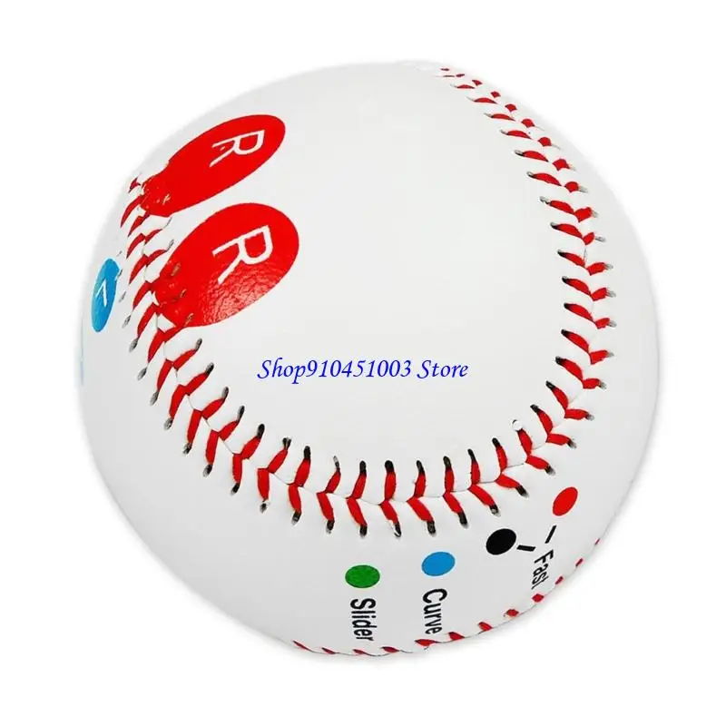 77HC 9 بوصة البيسبول الناعم/الصلب لممارسة البيسبول في الهواء الطلق وتدريب البيسبول مع علامات وضع الإصبع