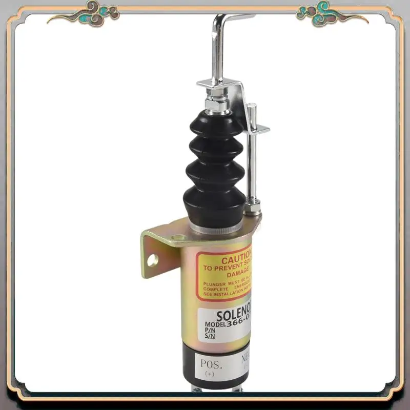 

Reliable-1502-12C7U2B2S1 SA-3405T 366-07197 2 PINS 12V Stop Solenoid Valve-Sinocmp Cut Off Solenoid For Electric Solenoid Exchav