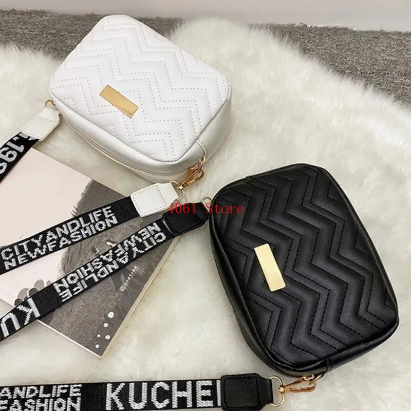 Versatile PU Crossbody Bag Shoulder Bags Handbag with Adjustable Strap for Women