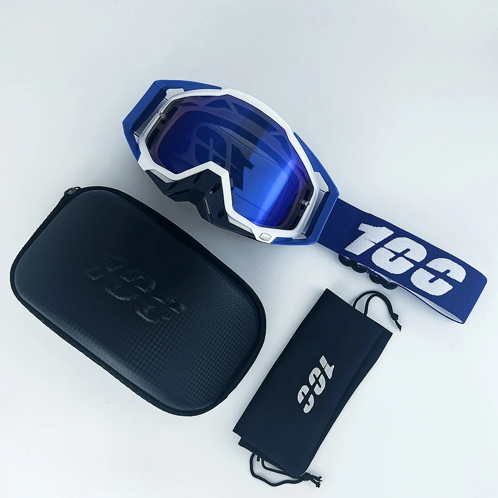 

100 мотоциклетных очков, мужские очки для мотокросса, очки для велосипеда, MTB, эндуро, велосипедные солнцезащитные очки для верховой езды, MX, кросс-кантри, мотоцикл