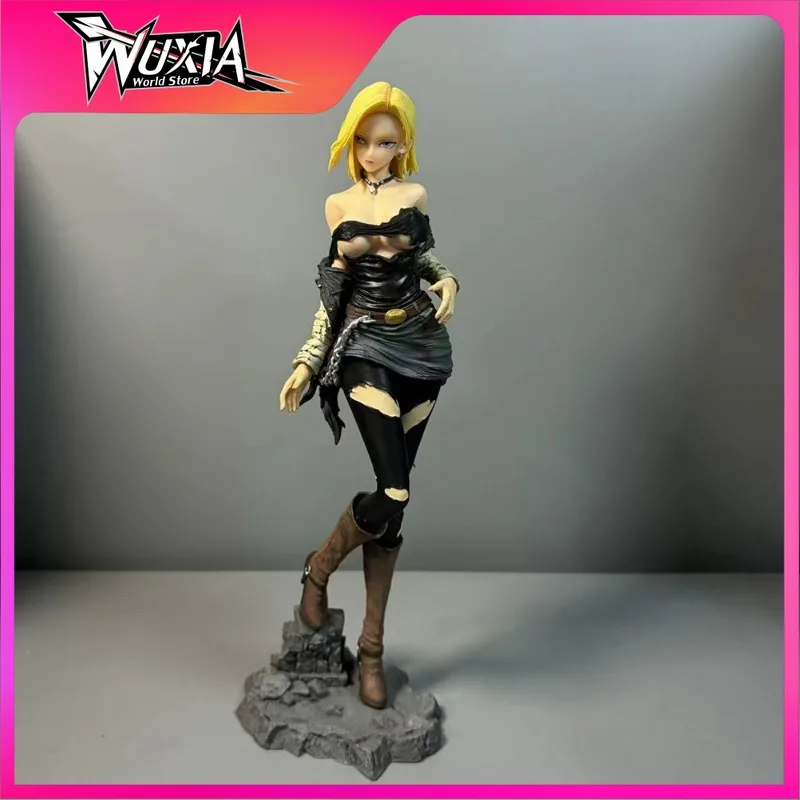 30cm Dragon Ball Z Figure Action Figures Android 18 Lazuli Anime Sexy Girl Cartoon Model PVC Statue Doll Colletion Crafts Gifts