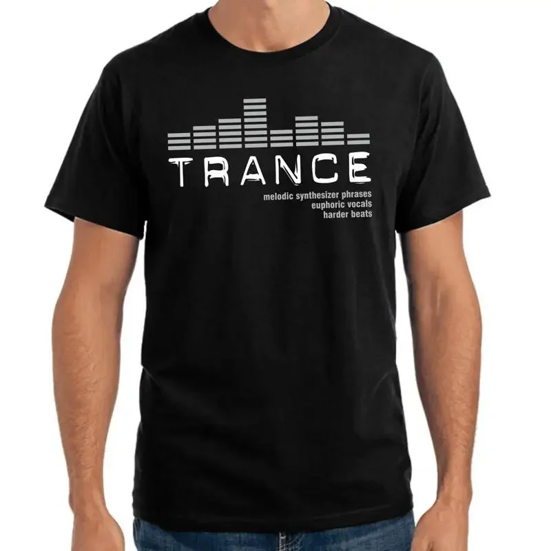 Trance EQ Equalizer Club Disco DJ Music Music Electronic Techno House T Shirt
