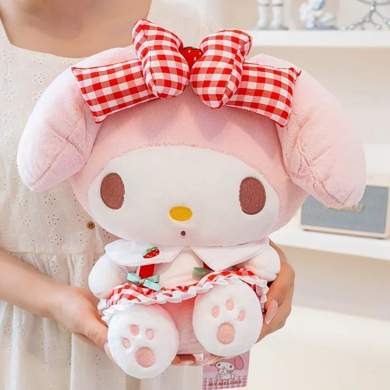 

Original My Melody Plush Toy Lovely High Quality Pink My Melody Plushies Sweet Japanese Style Stuffed Anime Doll Xmas Gifts Girl