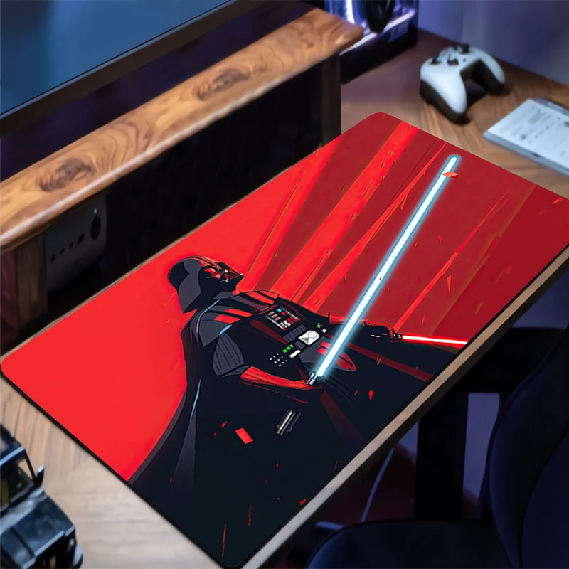 

Computer Varmilo Keyboard Mouse Pad Star Wars 90x40cm Anime Gaming Mini Pc Accessories Table Gamer Carpet Desk Mat Soft Mousepad