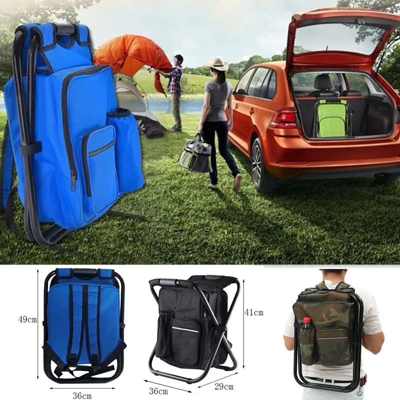 2 in 1 Folding Fishing Chair B - Fishing Equipment Bag recensione e prezzo
