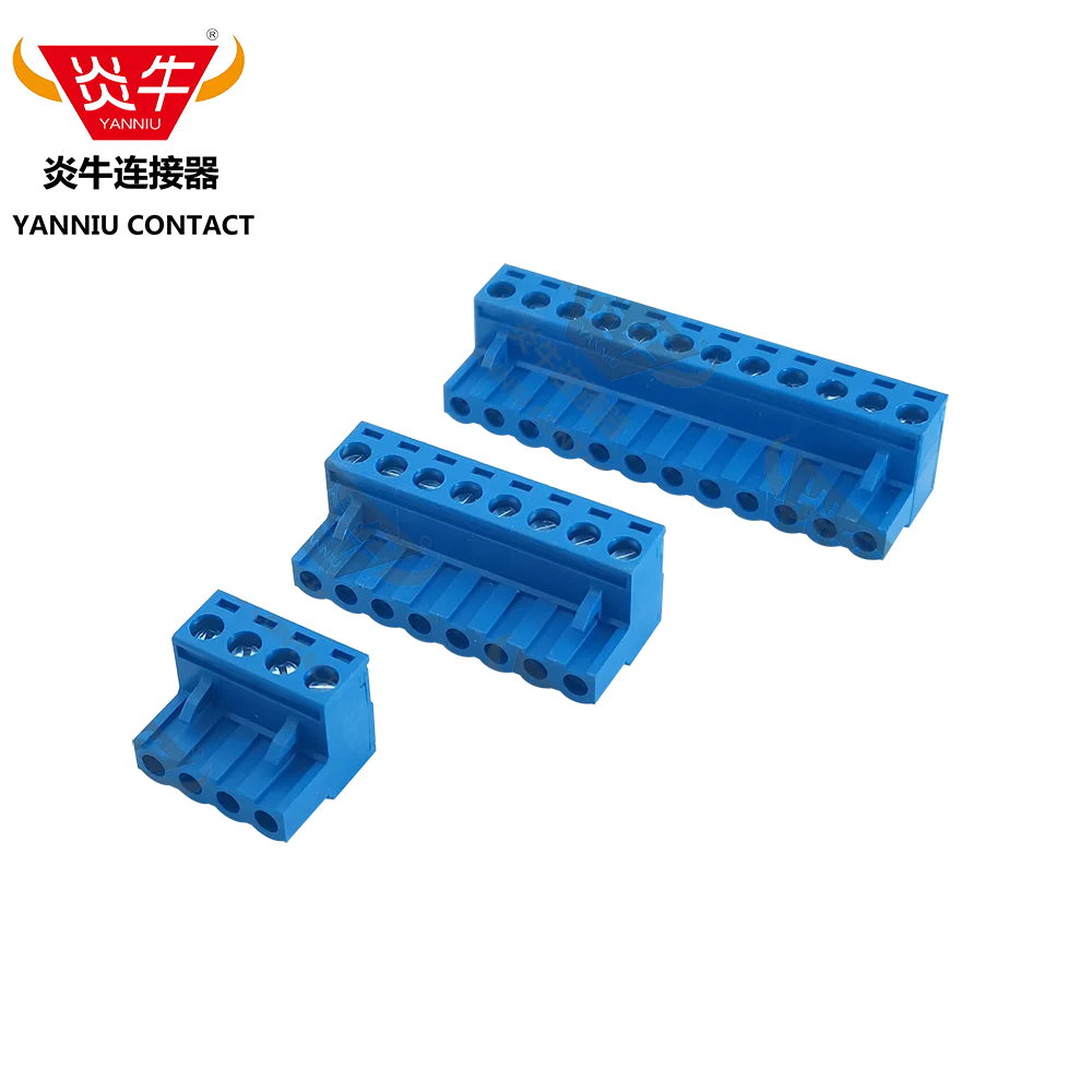 

10Pcs KF2EDGK 5.08mm Blue 2P ~ 12P PCB CONNECTOR PLUG-IN TERMINAL BlOCK MSTB 2,5 ST YANNIU 2EDGK-5.08