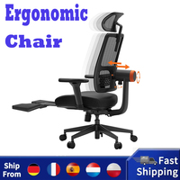 NEWTRAL MagicH-BP Ergonomic Chair with Footrest, Auto-Following Backrest, Adaptive Lower Back Support