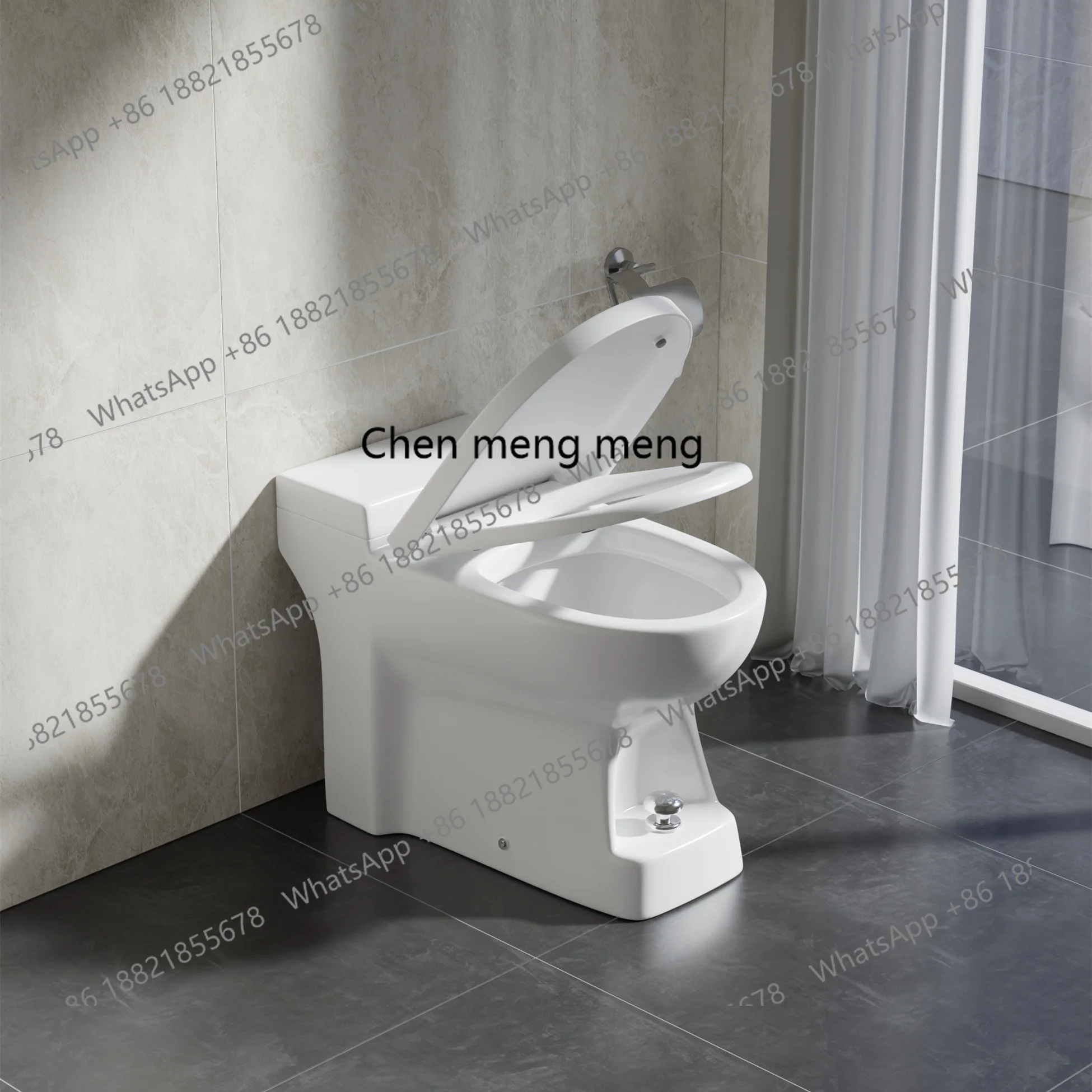 

Toilet anti-household tankless bathroom straight flush household deodorant ceramic toilet